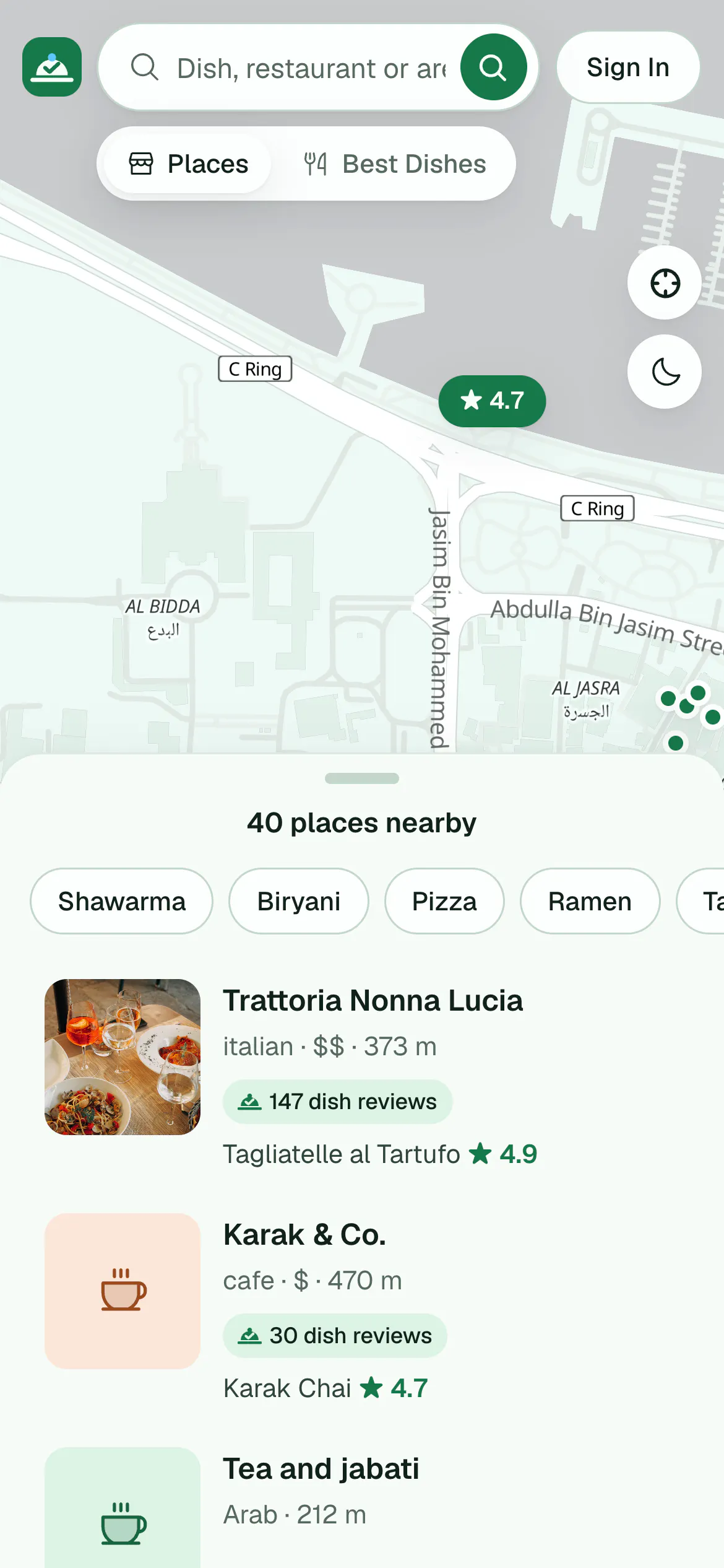 VotedMenu gallery image