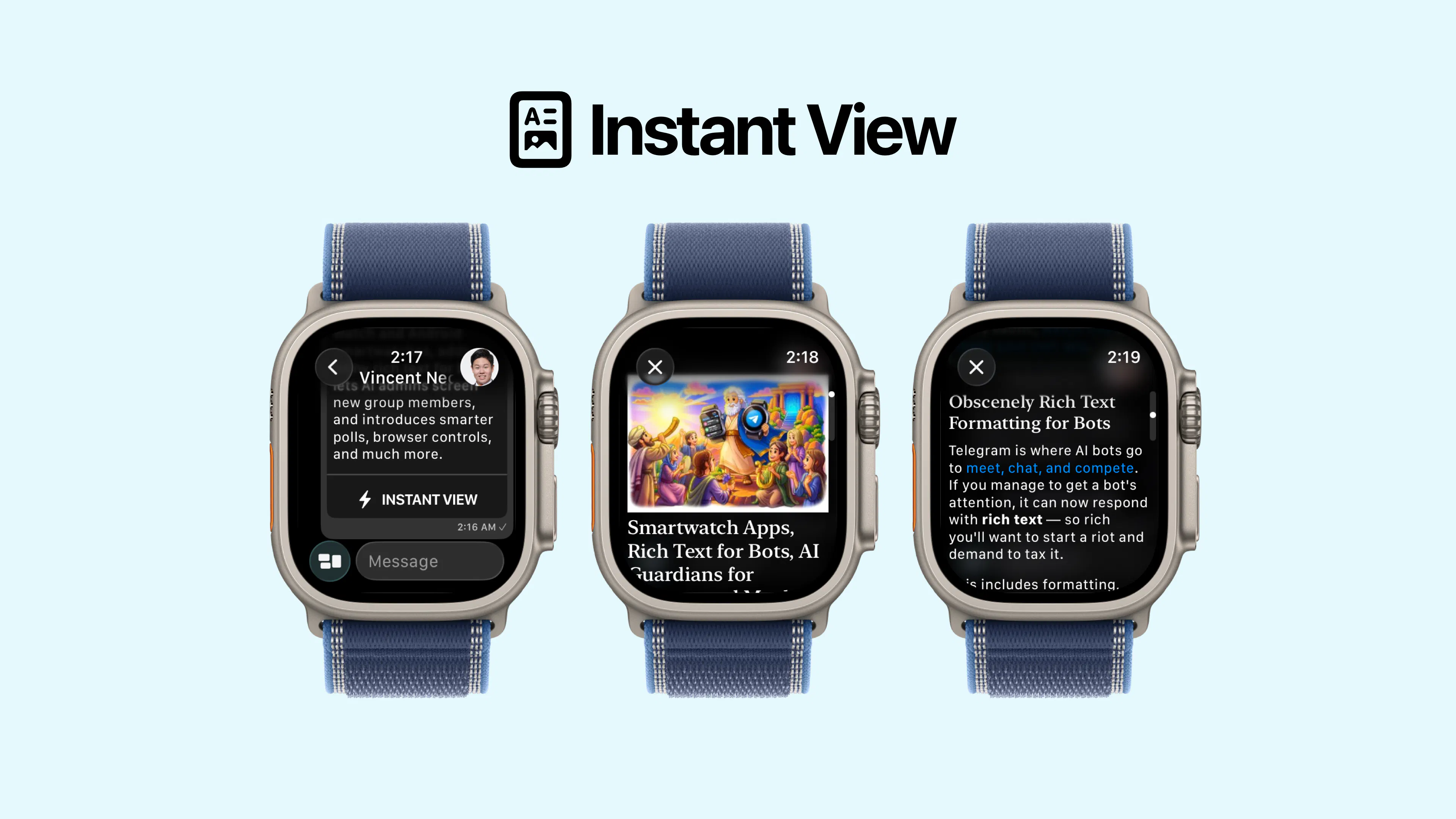 Telegram Voice Calls on Apple Watch gallery image