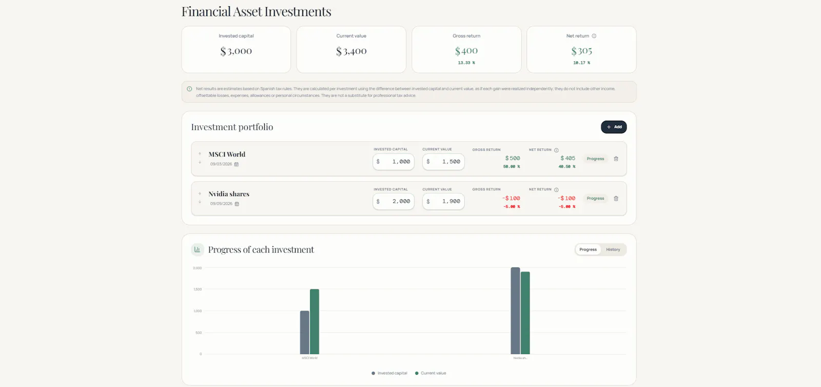 VestFin screenshot 9