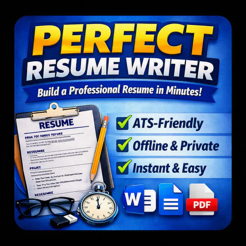 Resume Generator screenshot 1