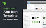 Free Android & iOS app icon template image