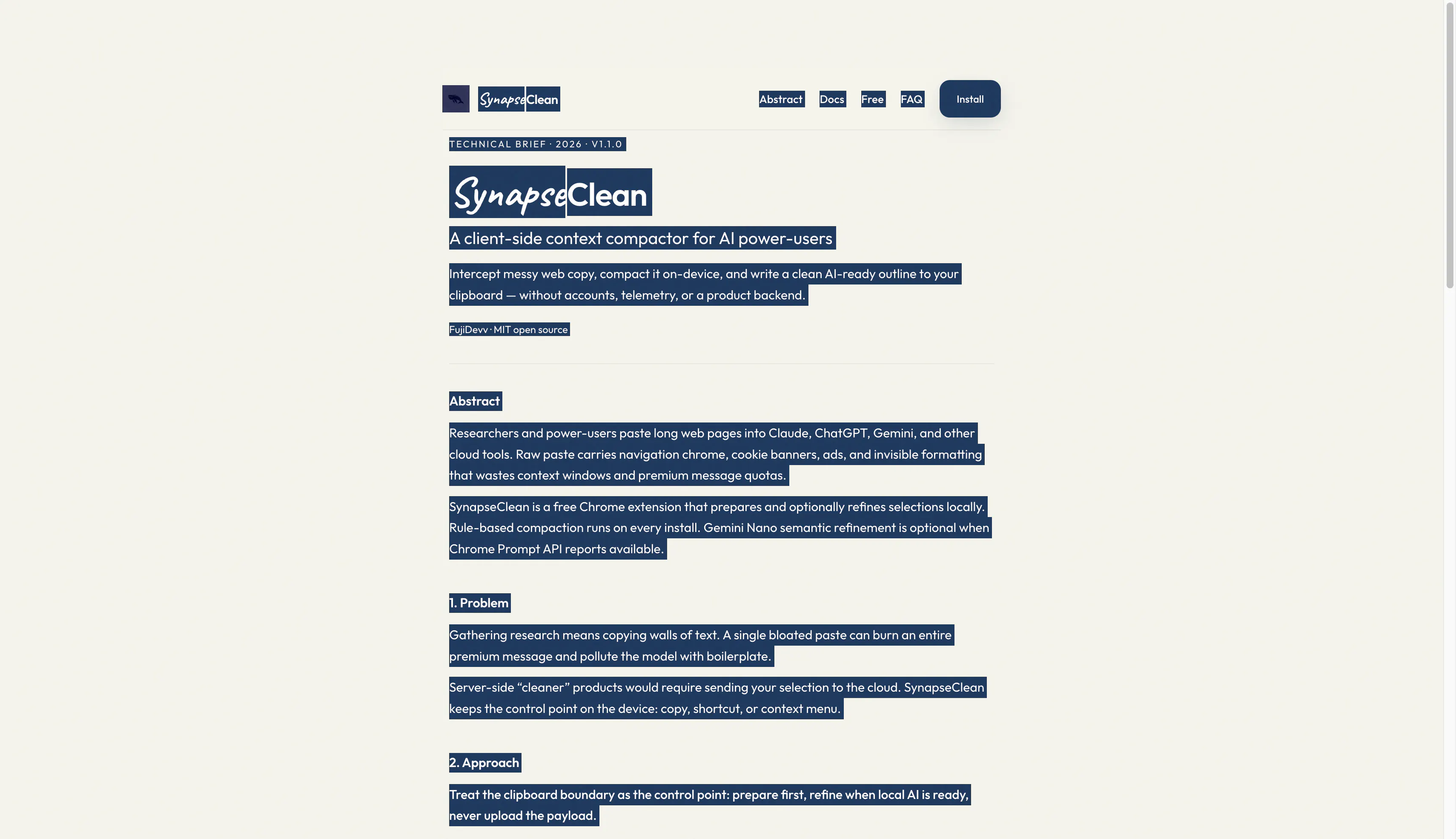 SynapseClean gallery image