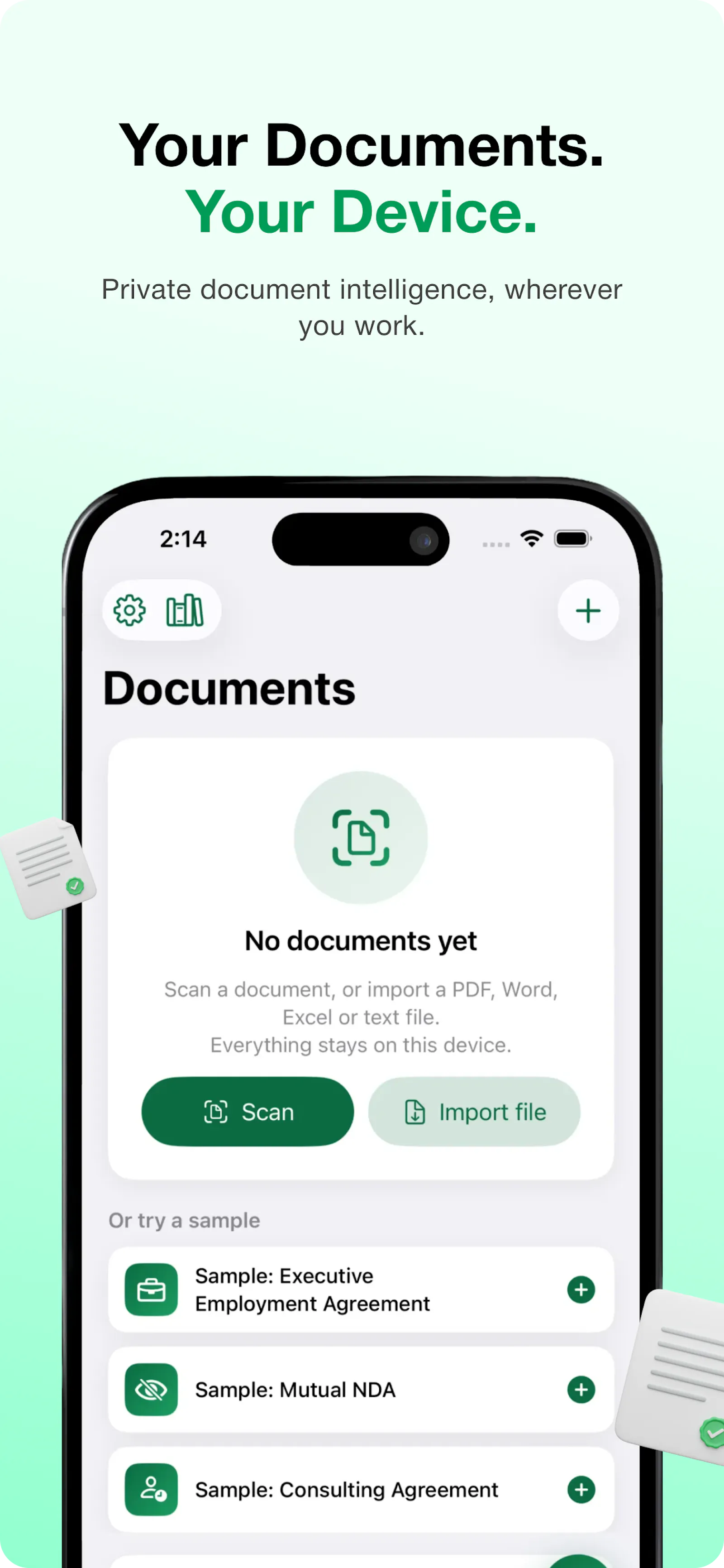 Under Seal: Legal Doc Reader on iphone  screenshot 2