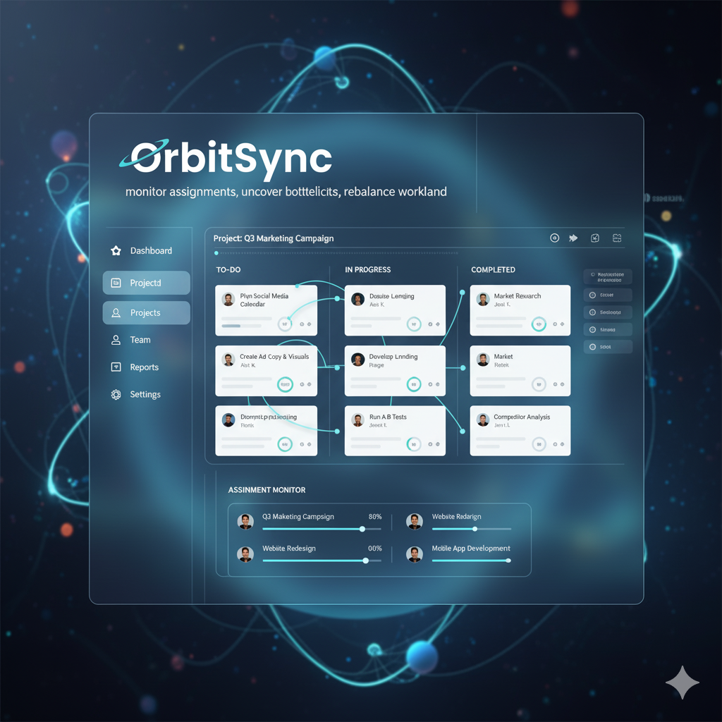 Orbit Sync - Main screenshot showing features and interface