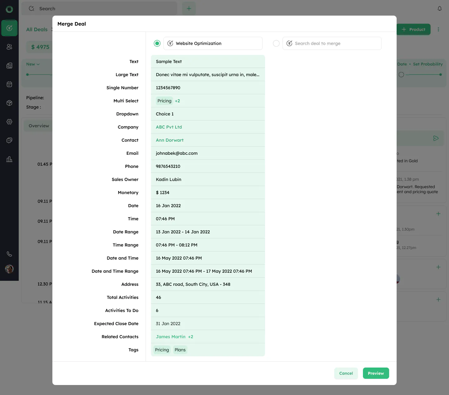 Twozo CRM  gallery image