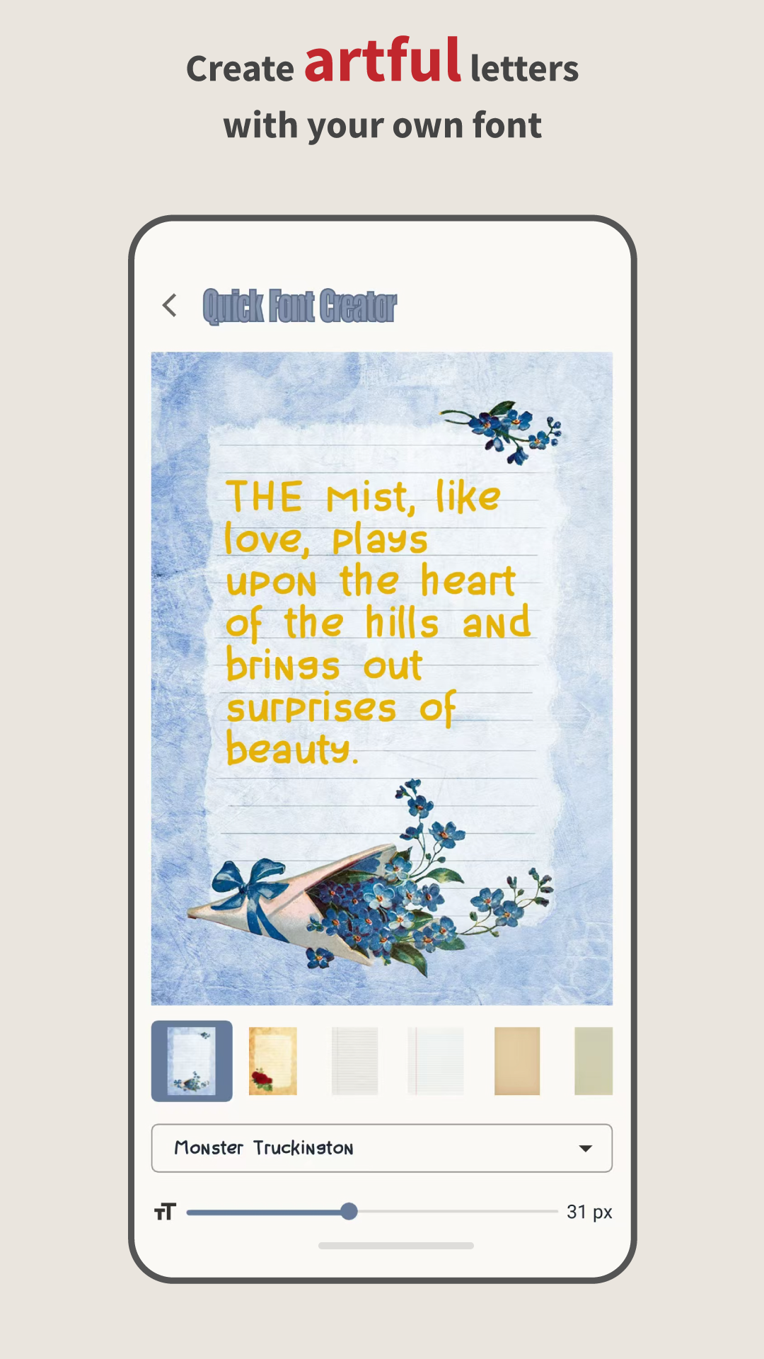 Quick Font Creator gallery image