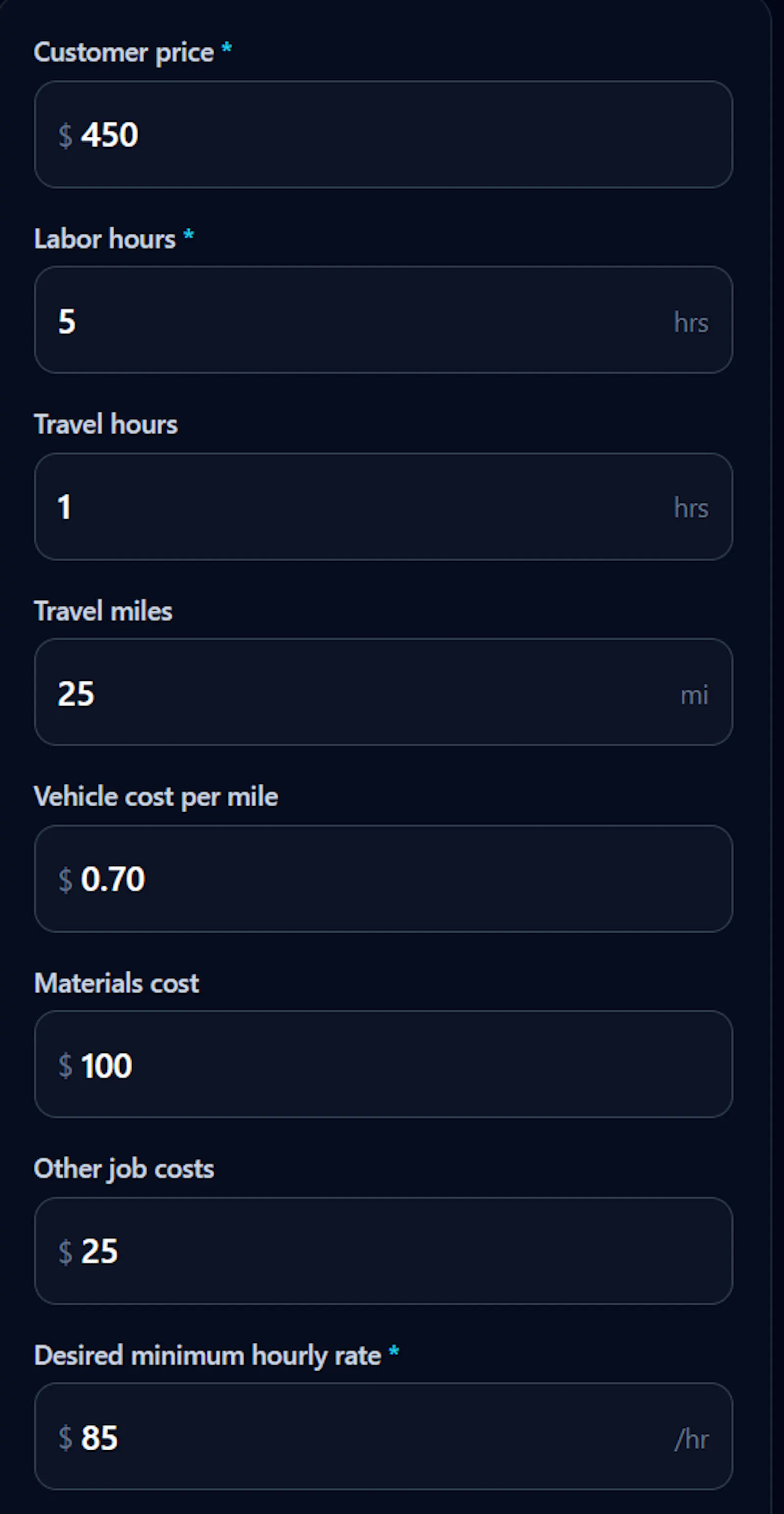 JobProfit — Is this job worth it? screenshot 4