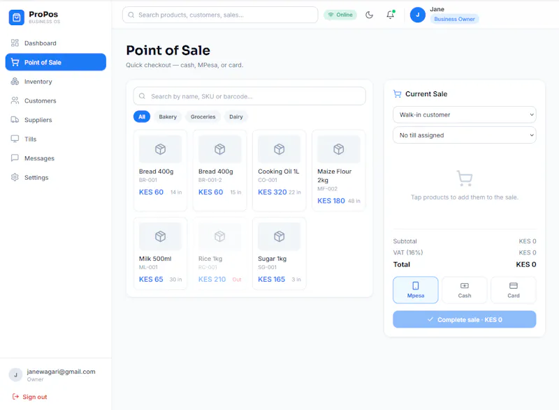 ProPos — Business Operating System screenshot 4
