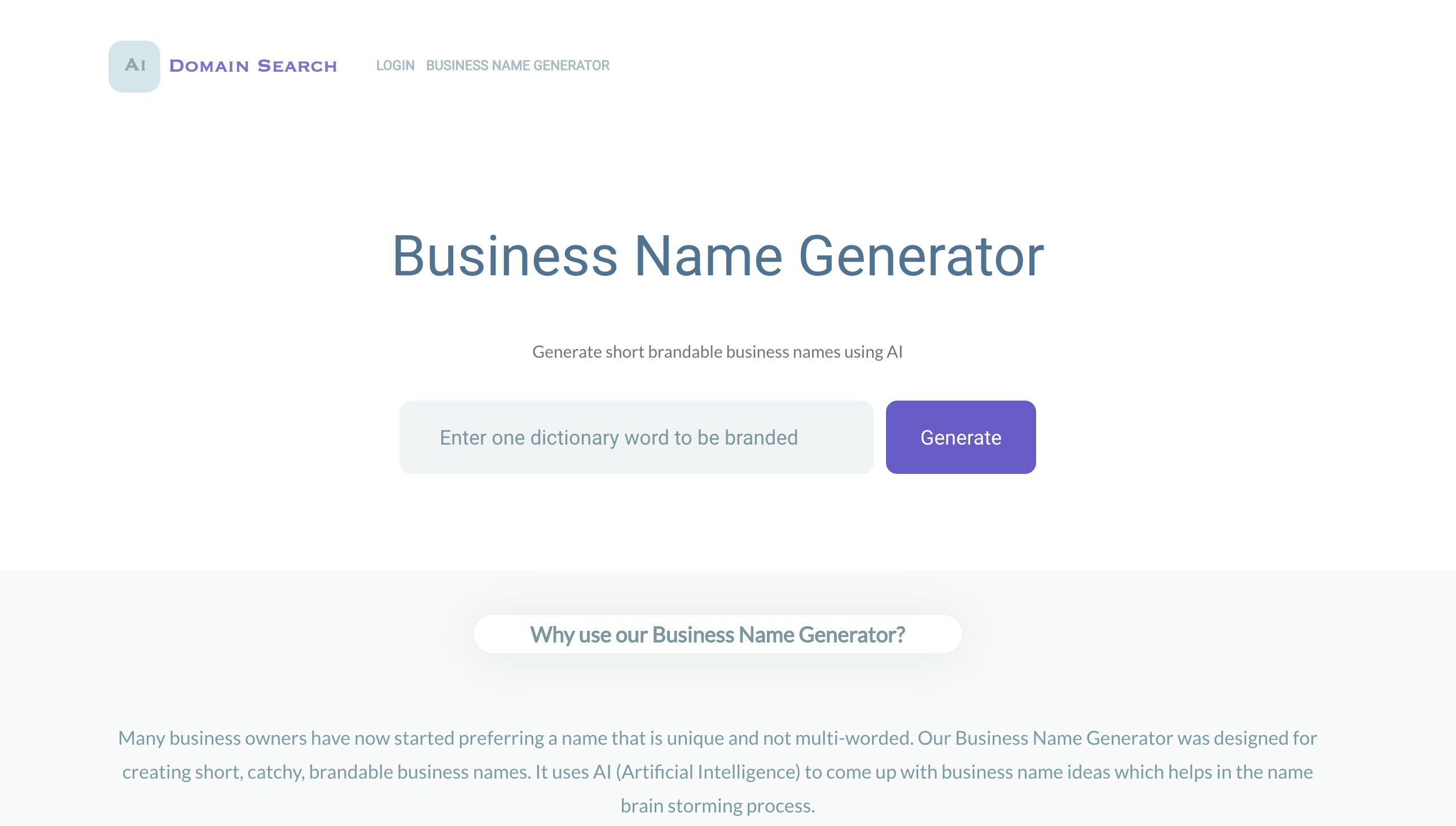 AI Domain Search gallery image