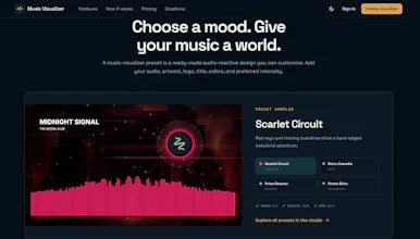 Music Visualizer gallery image