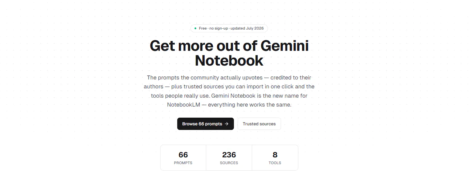 Gemini Notebook Hub gallery image