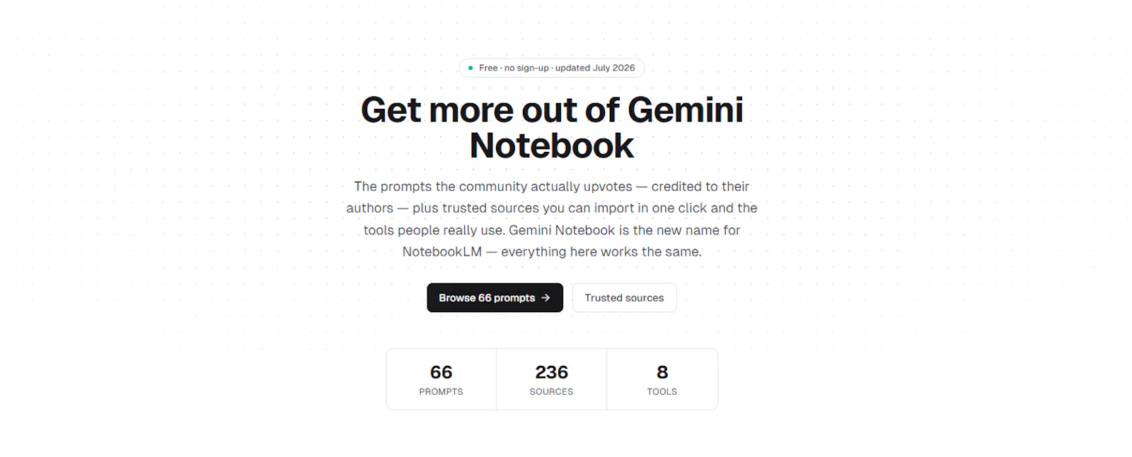 Gemini Notebook Hub screenshot 1
