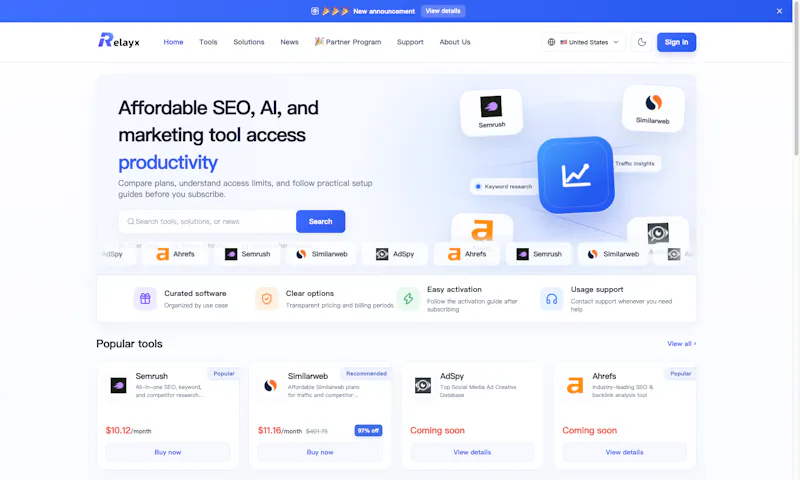 RelayX screenshot 1