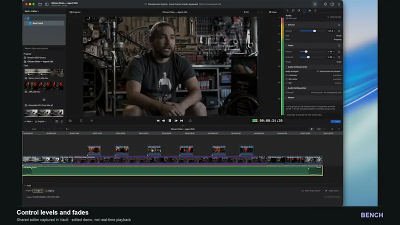 Bench screenshot 1 (video preview)