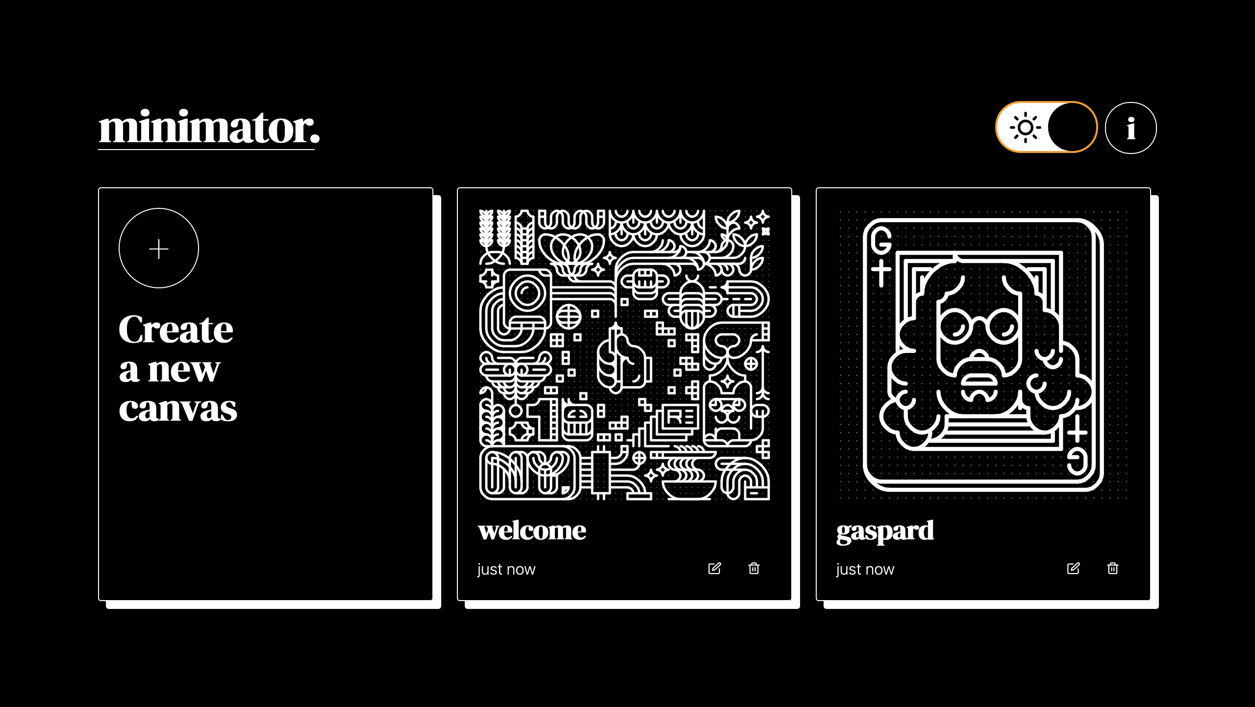 Minimator gallery image