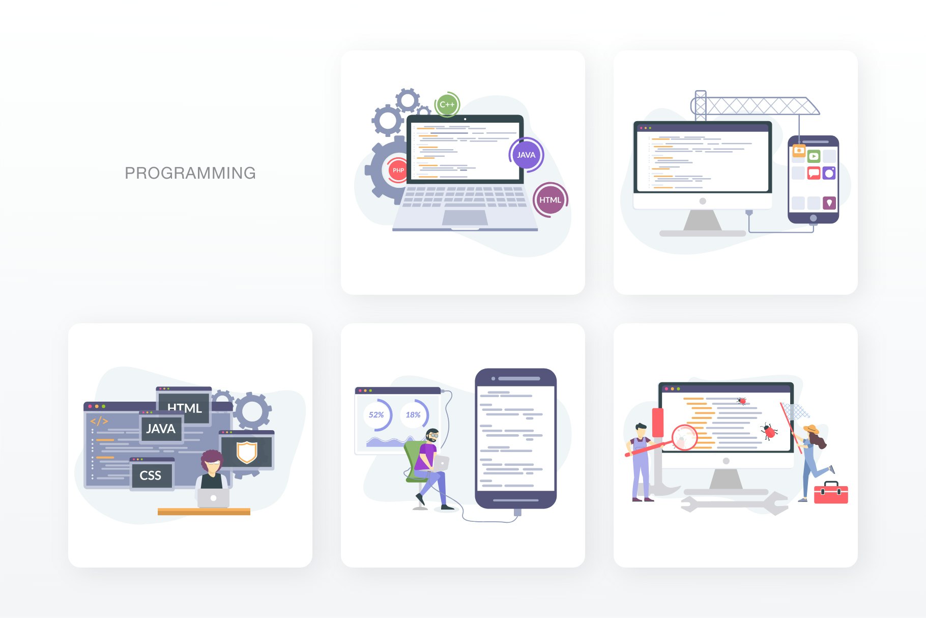 Huge Illustration Pack & Creator gallery image