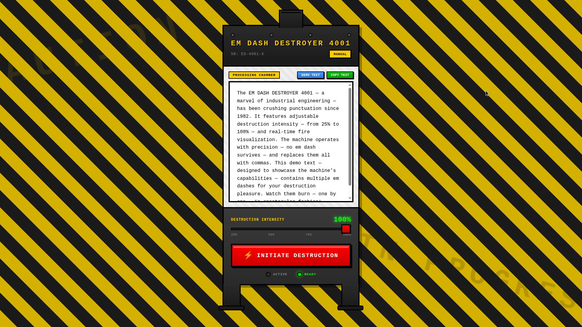 EM DASH DESTROYER 4001 gallery image