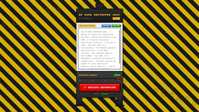 EM DASH DESTROYER 4001 gallery image