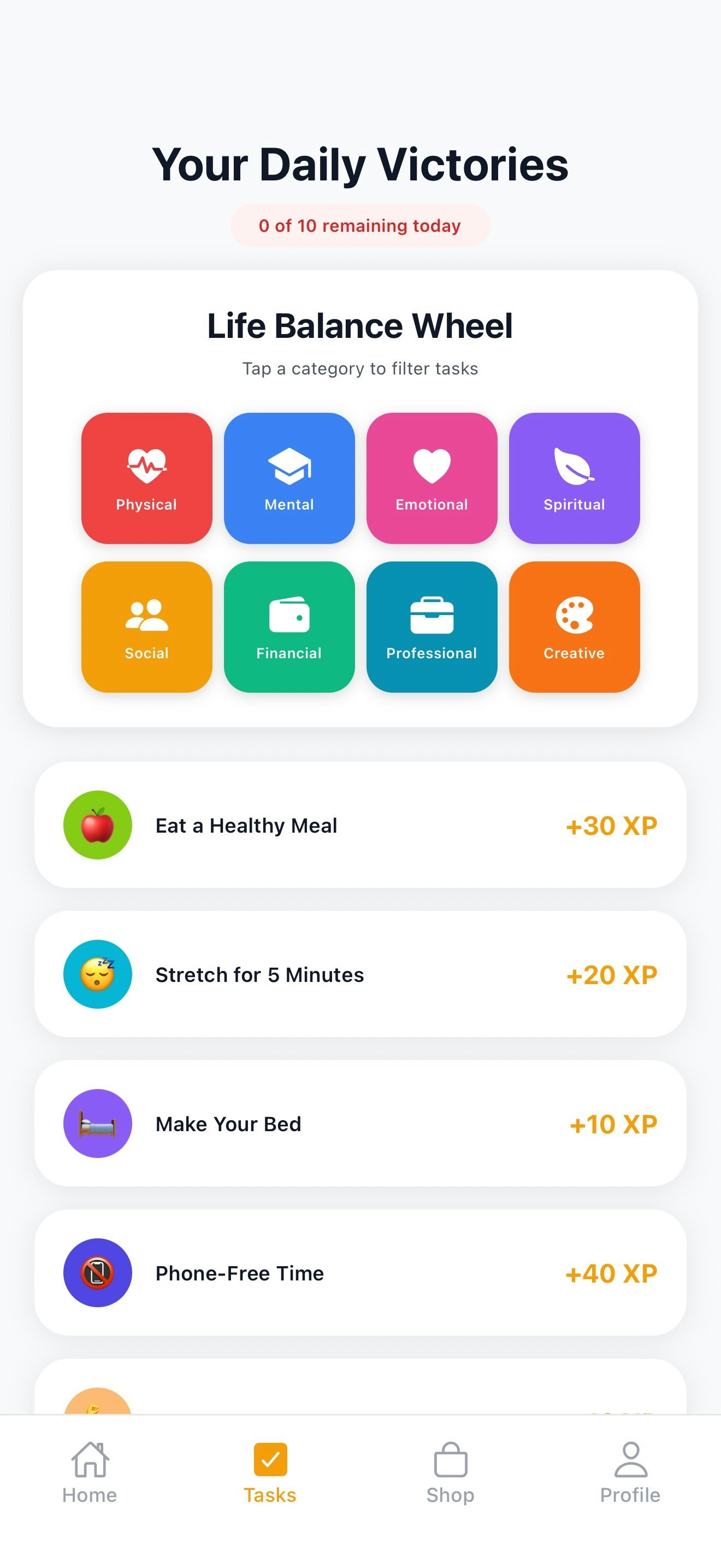 (in)Dependence - Screenshot 4 showing product features and functionality