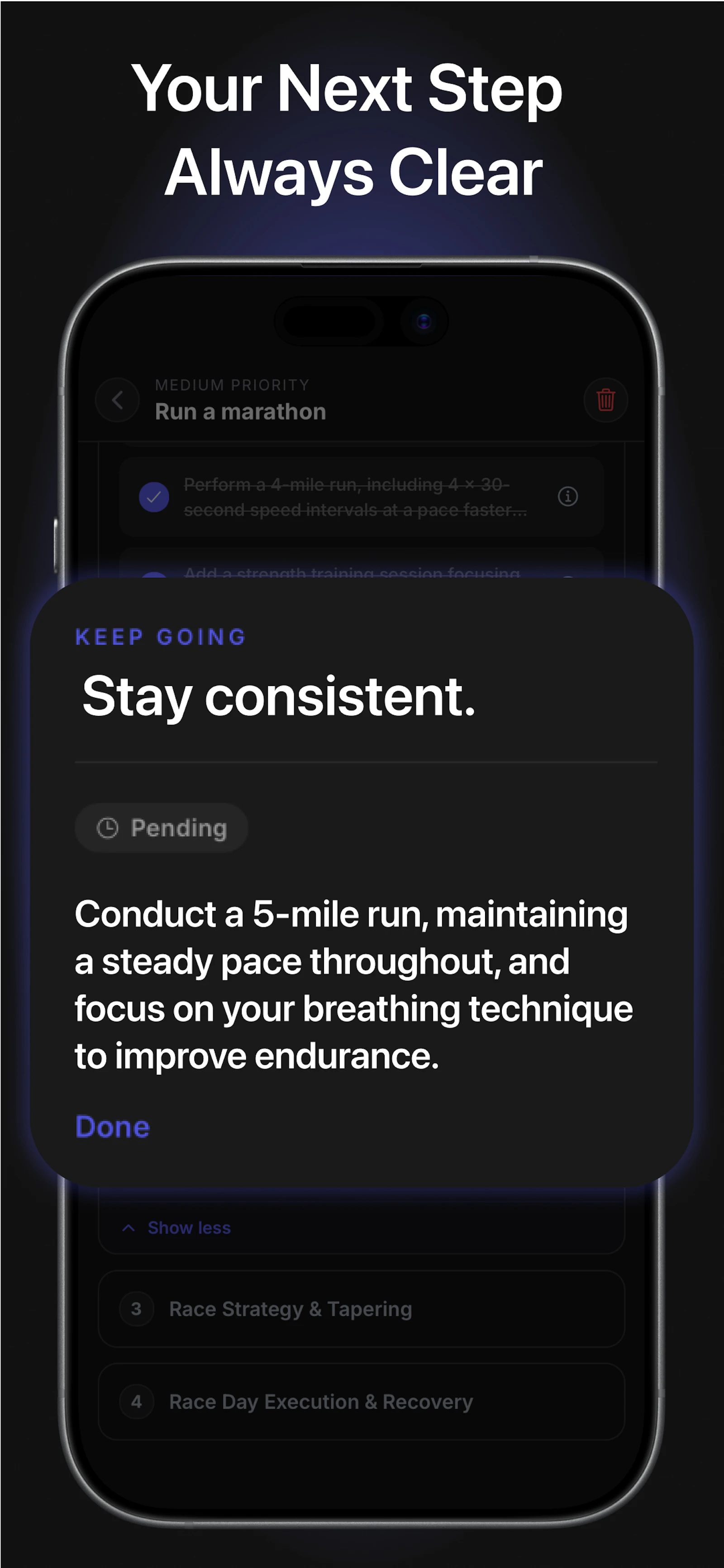 Roadstep: Goal to Reality screenshot 4