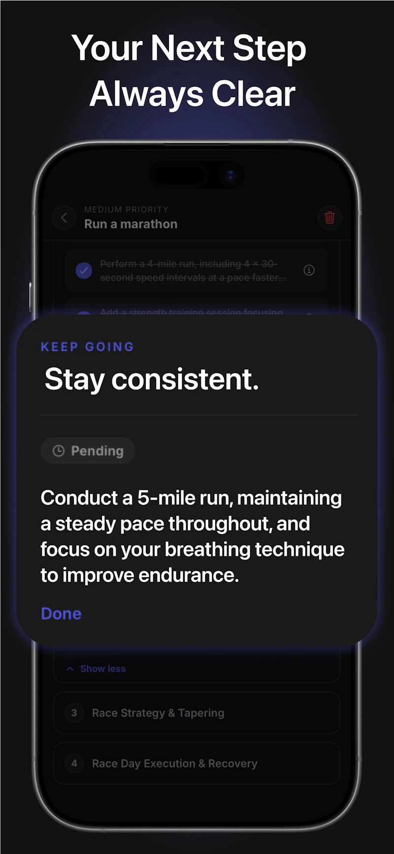 Roadstep: Goal to Reality screenshot 4