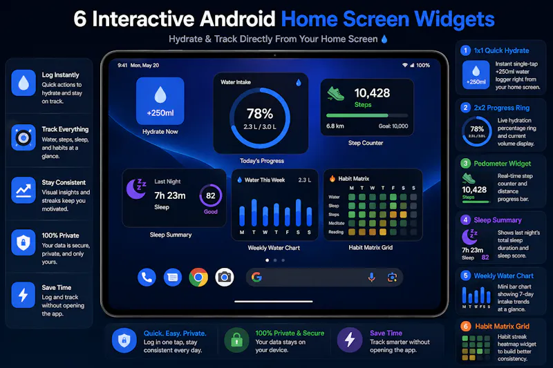 Hydra – Smart Hydration & Health Tracker screenshot 4