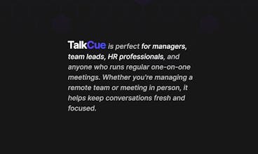 TalkCue gallery image