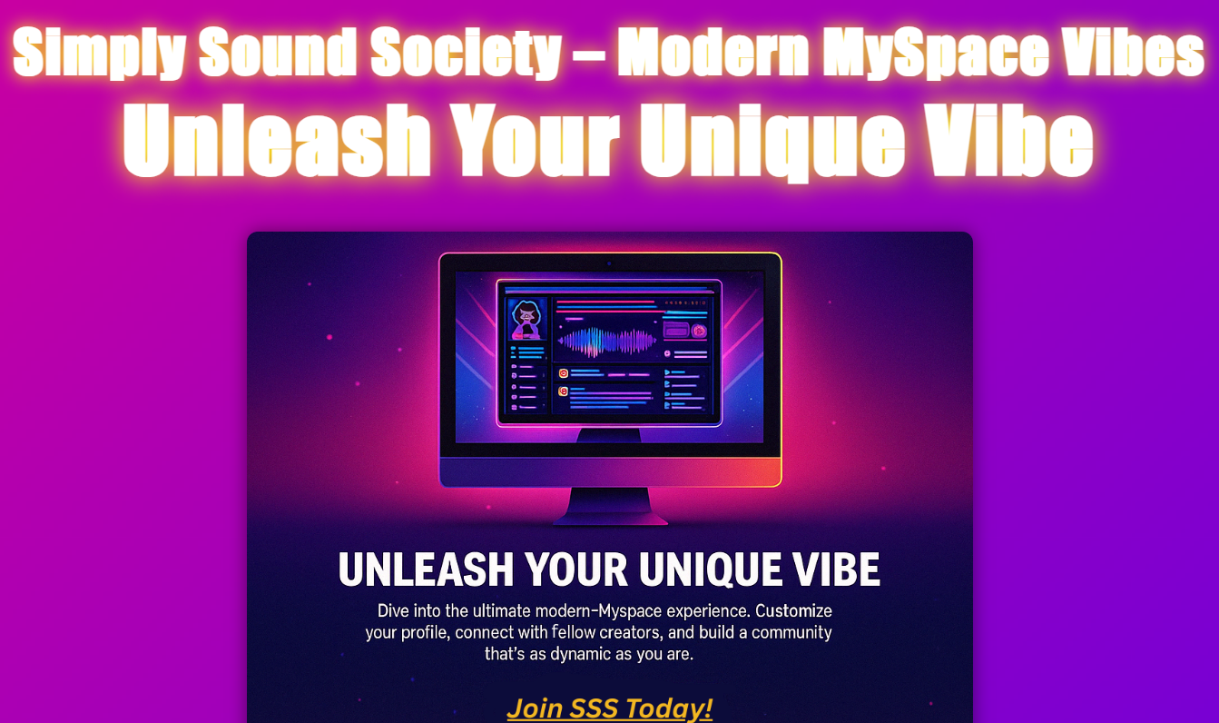 SimplySoundSociety - personalización máxima - Construye tu mundo.Habla tu pieza.Algoritmos cero. media 2