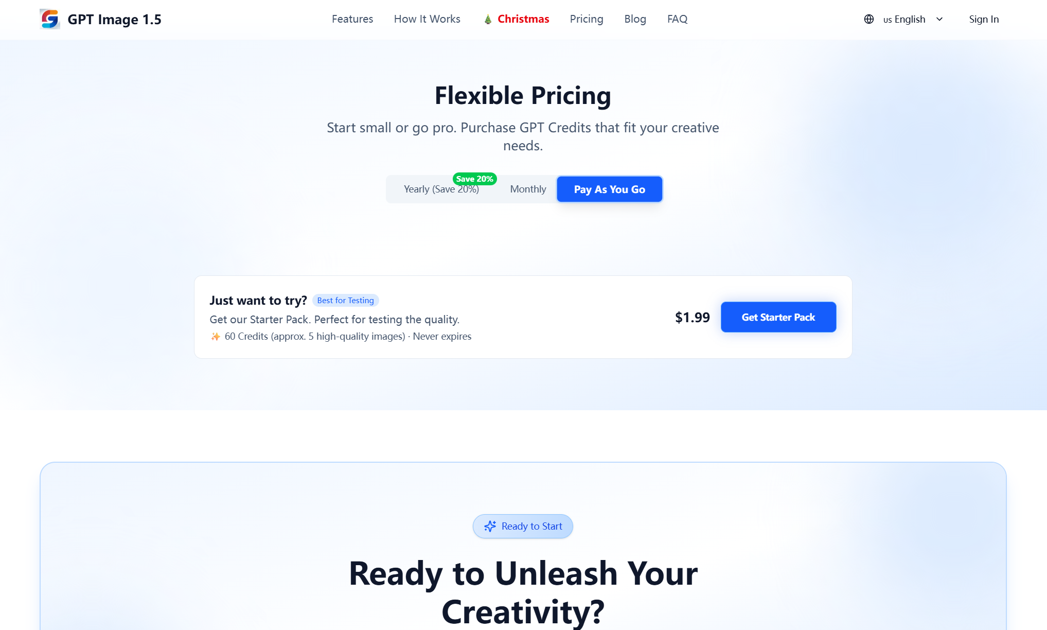 GPT Image 1.5 - Screenshot 2 showing product features and functionality