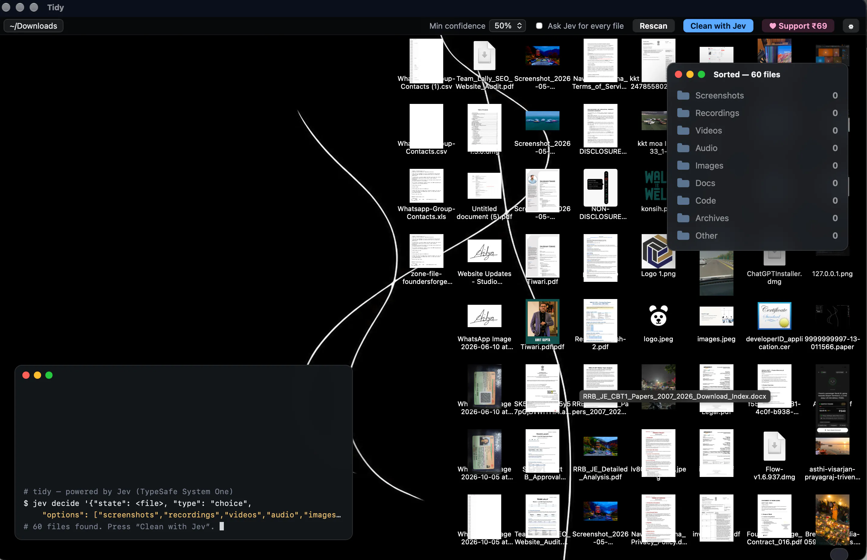 Tidy — Your Mac, sorted in seconds gallery image