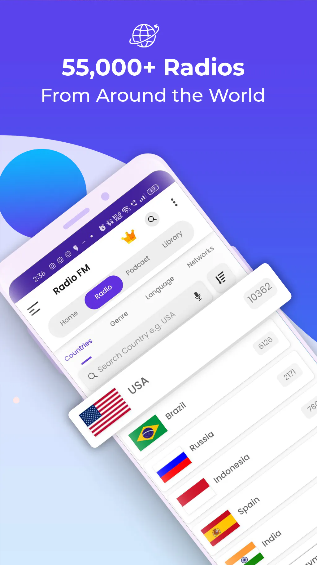 Radio FM : Online Radio, News & Podcasts gallery image