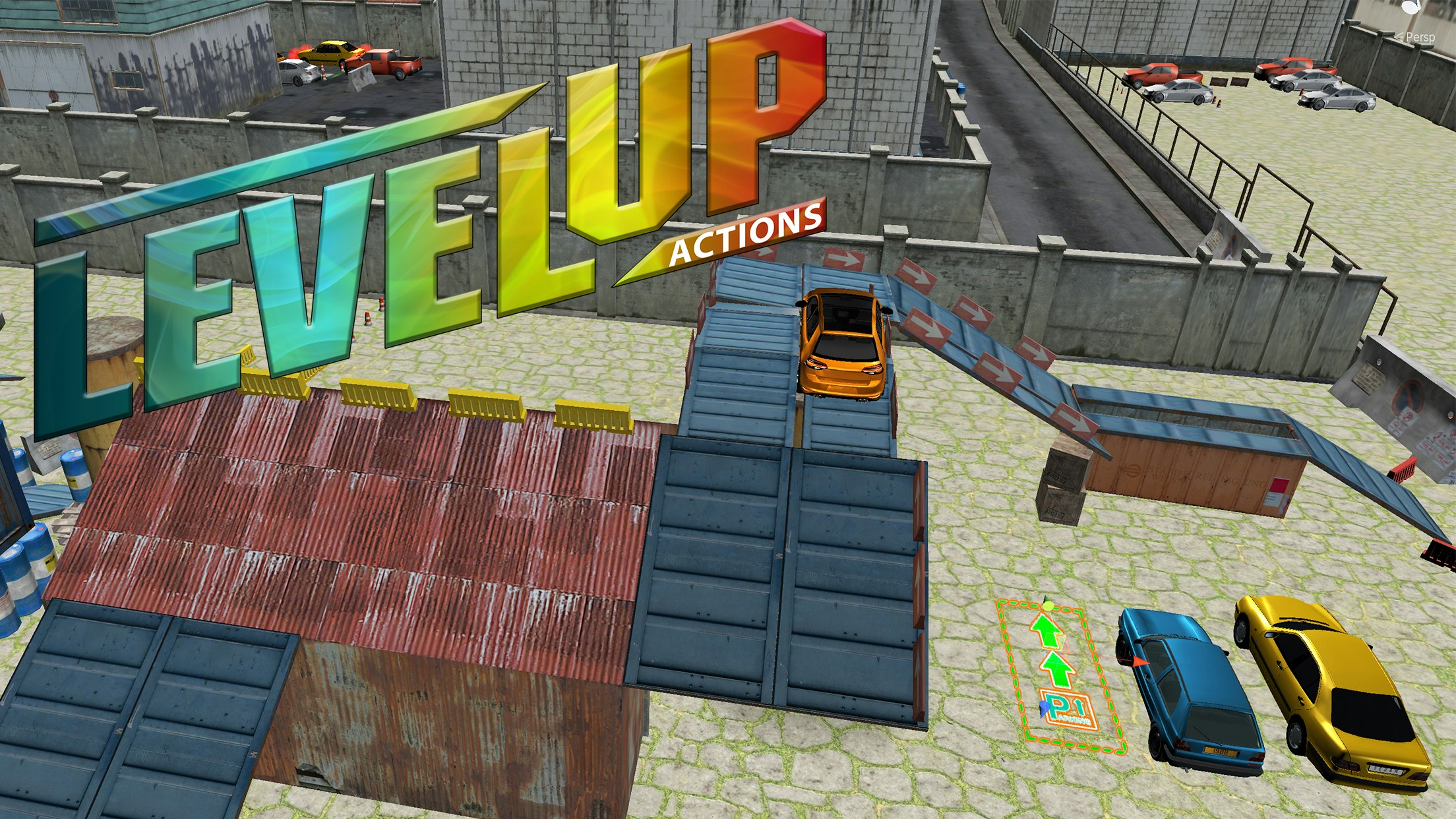 Realistic Car park simulator game gallery image