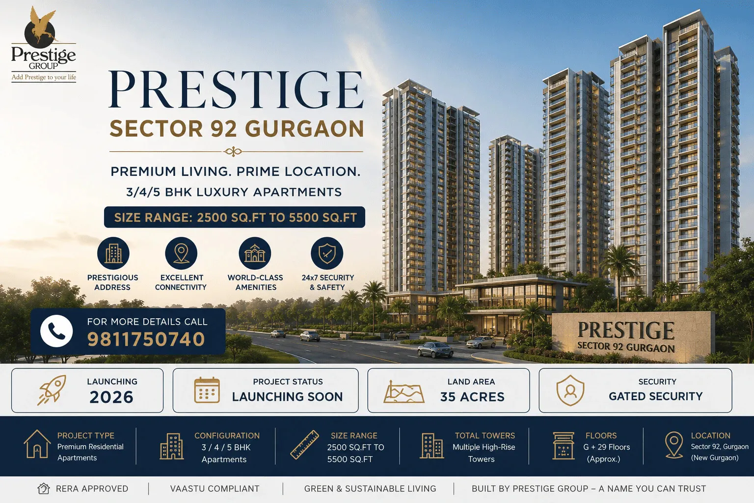 Prestige Sector 92 Gurgaon gallery image