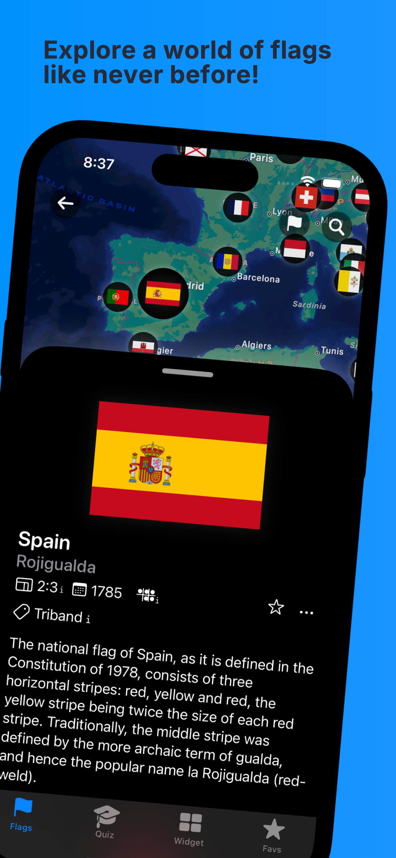 Media Flagfolio - Makna Sejarah Bendera, Kuiz, Widget Ekspresif 2