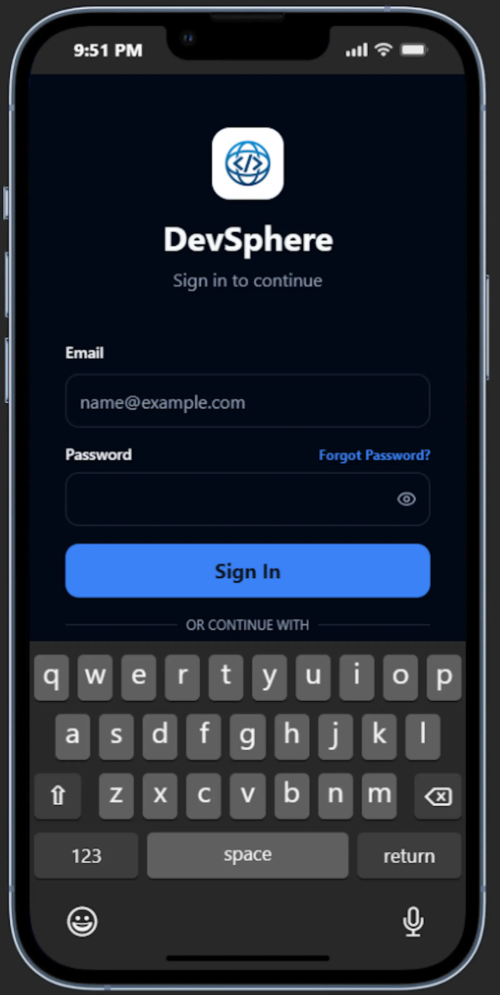 DevSphere screenshot 4