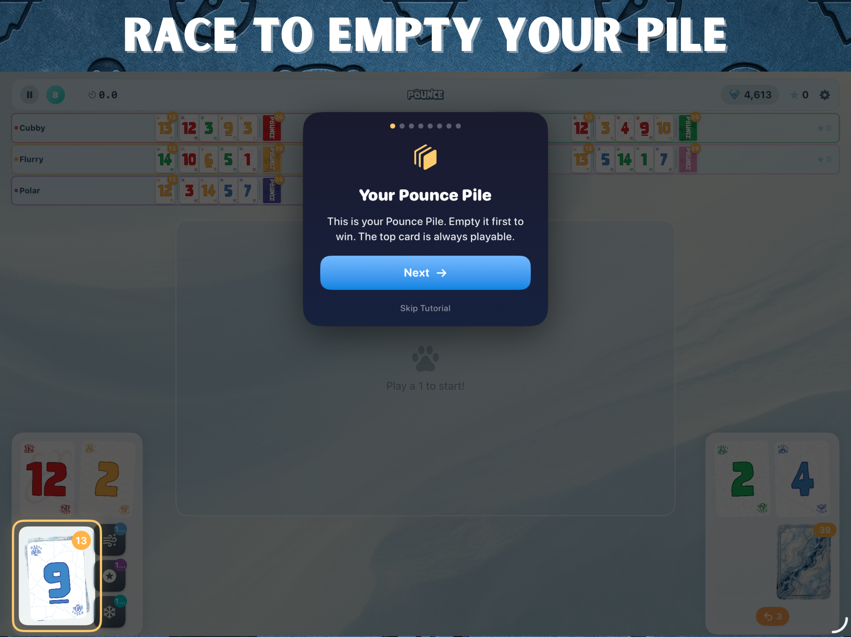 Polar Pounce: Solitaire Race media 5