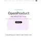 OpenProduct