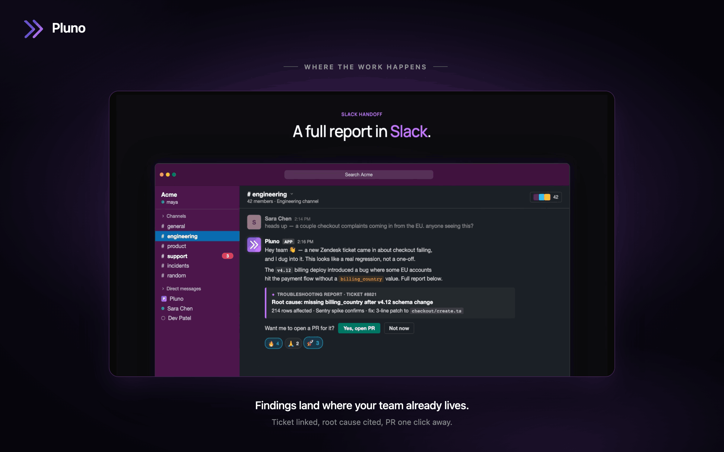 Troubleshooting Agent by Pluno gallery image