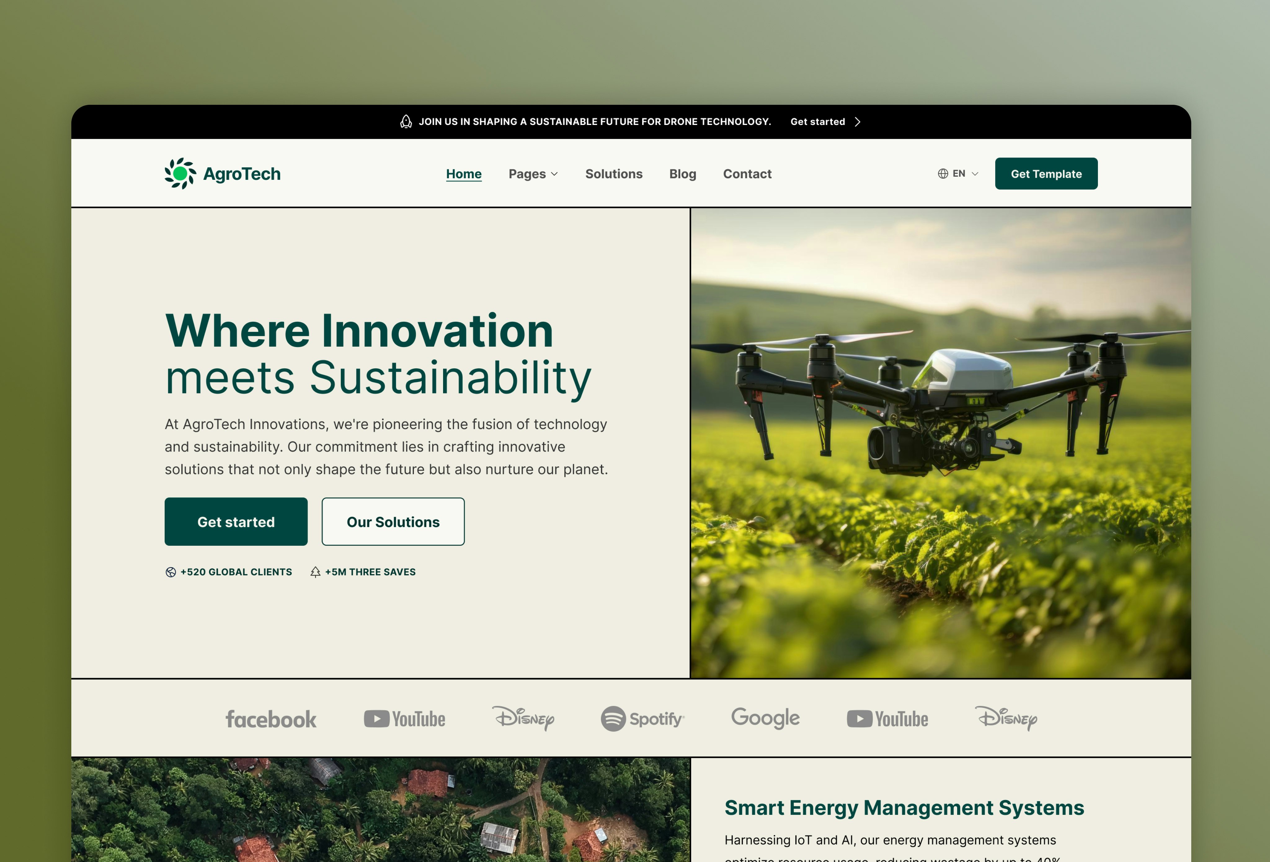 Agrotech - Templat Pertanian Permulaan media 2