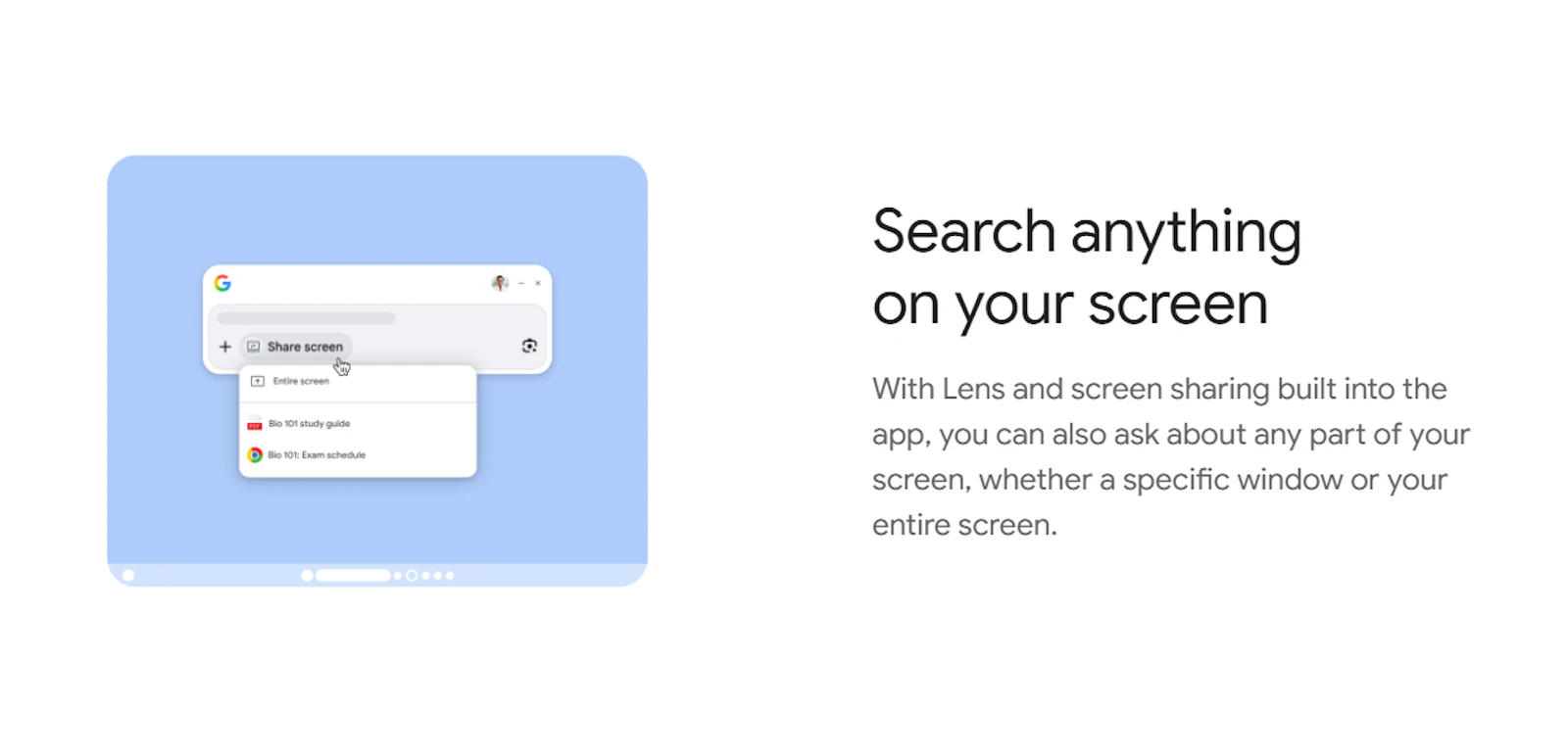 Google app for desktop screenshot 5