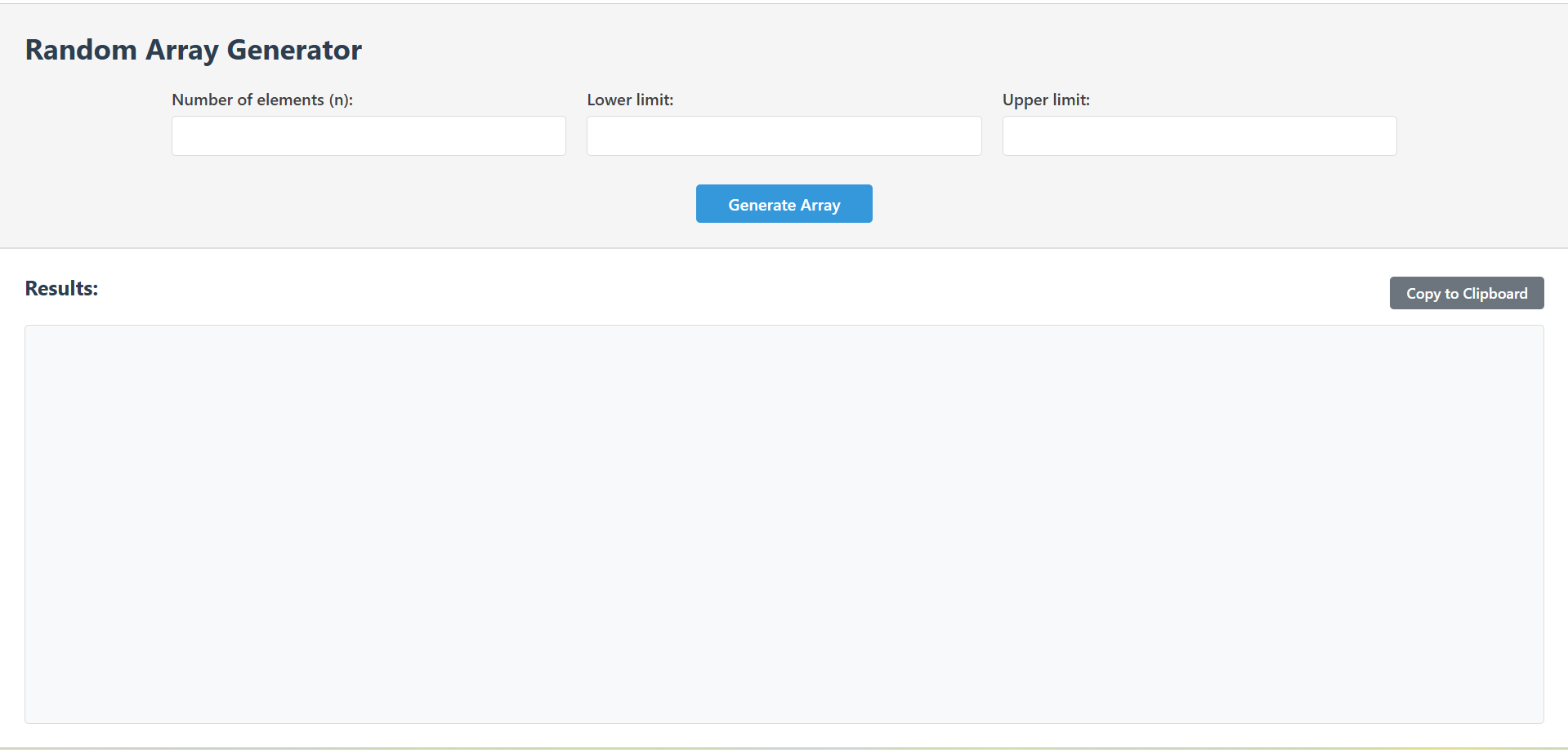 Random Test Case Generator