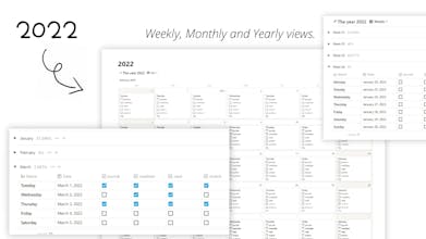 Notion Habit Tracker gallery image