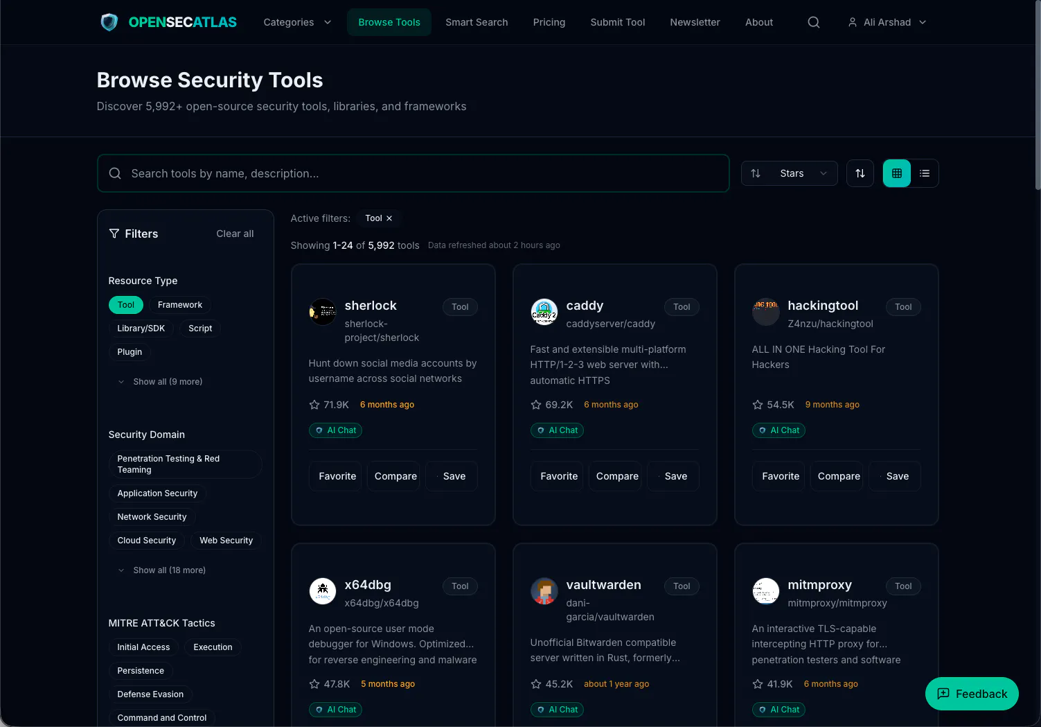 OpenSec Atlas – Free Cyber Tools Hub gallery image
