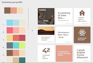 React Ultimate Resume gallery image