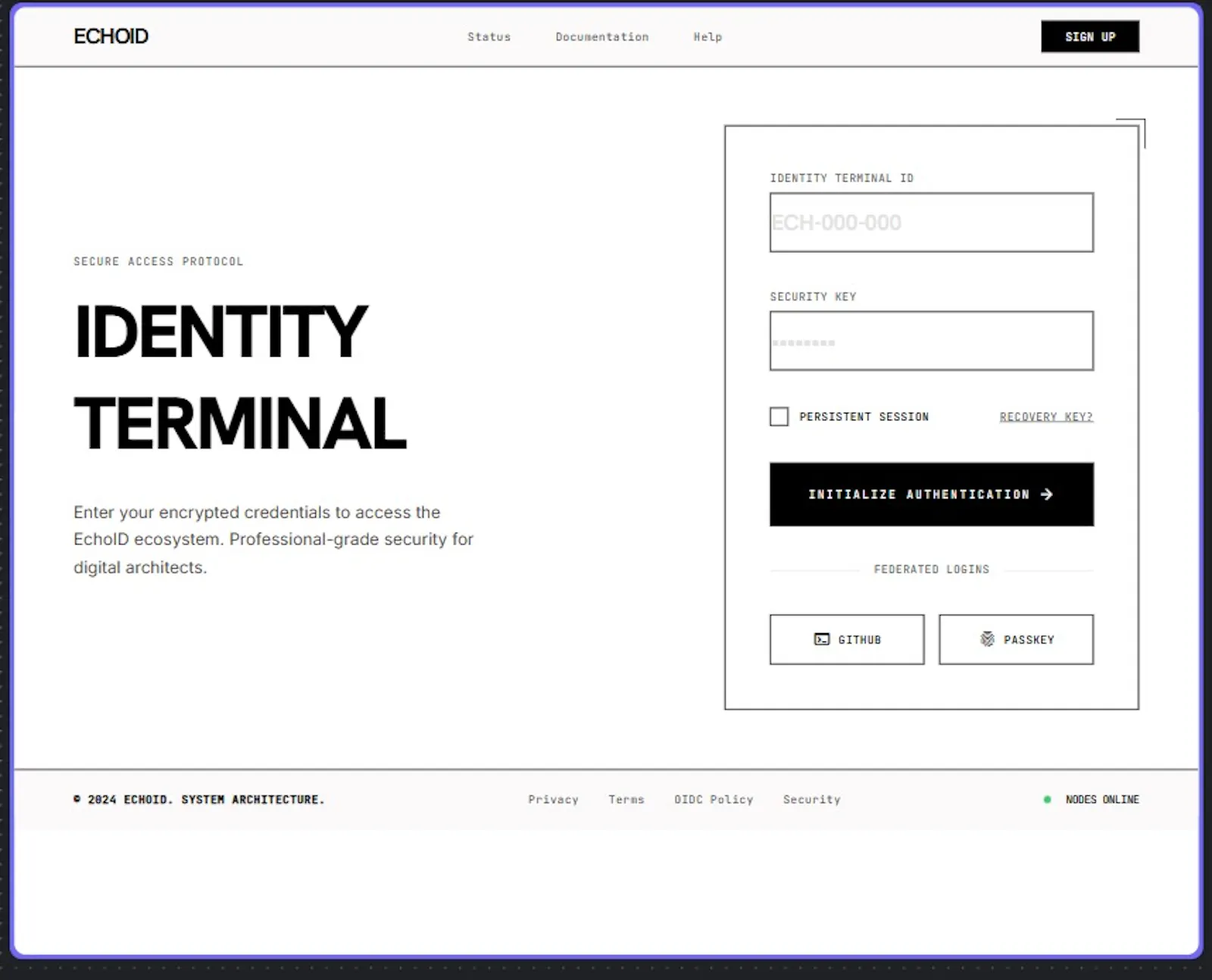 EchoId screenshot 1