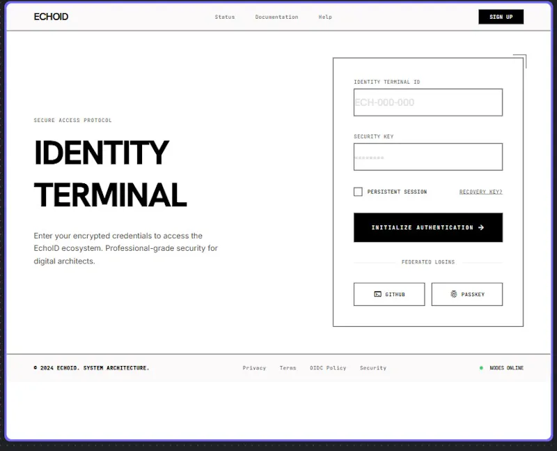 EchoId screenshot 1