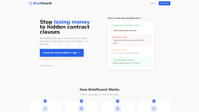 BriefGuard screenshot 3