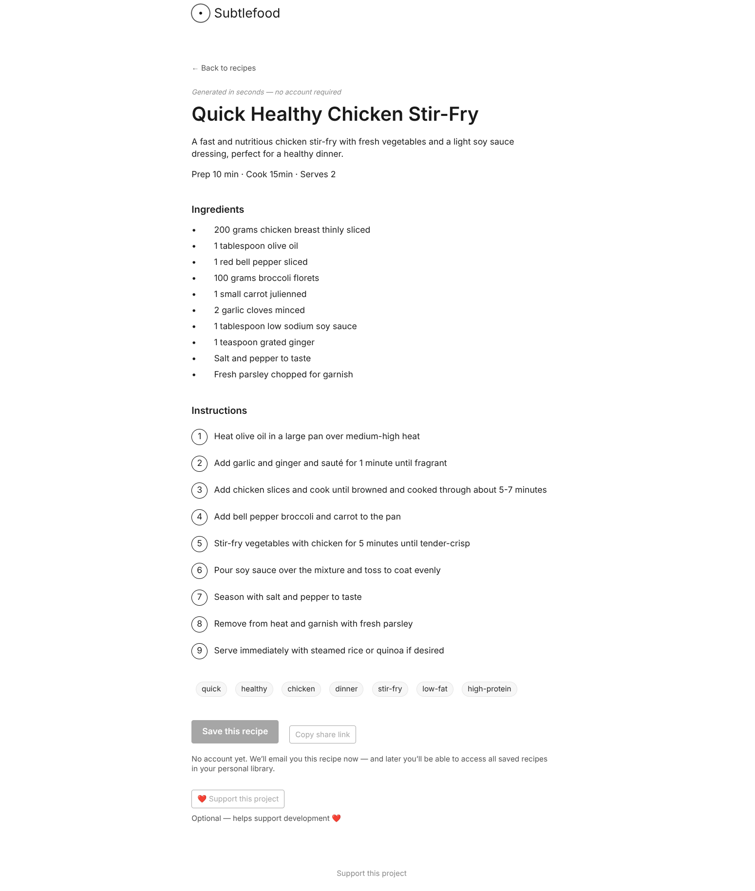 Subtlefood gallery image