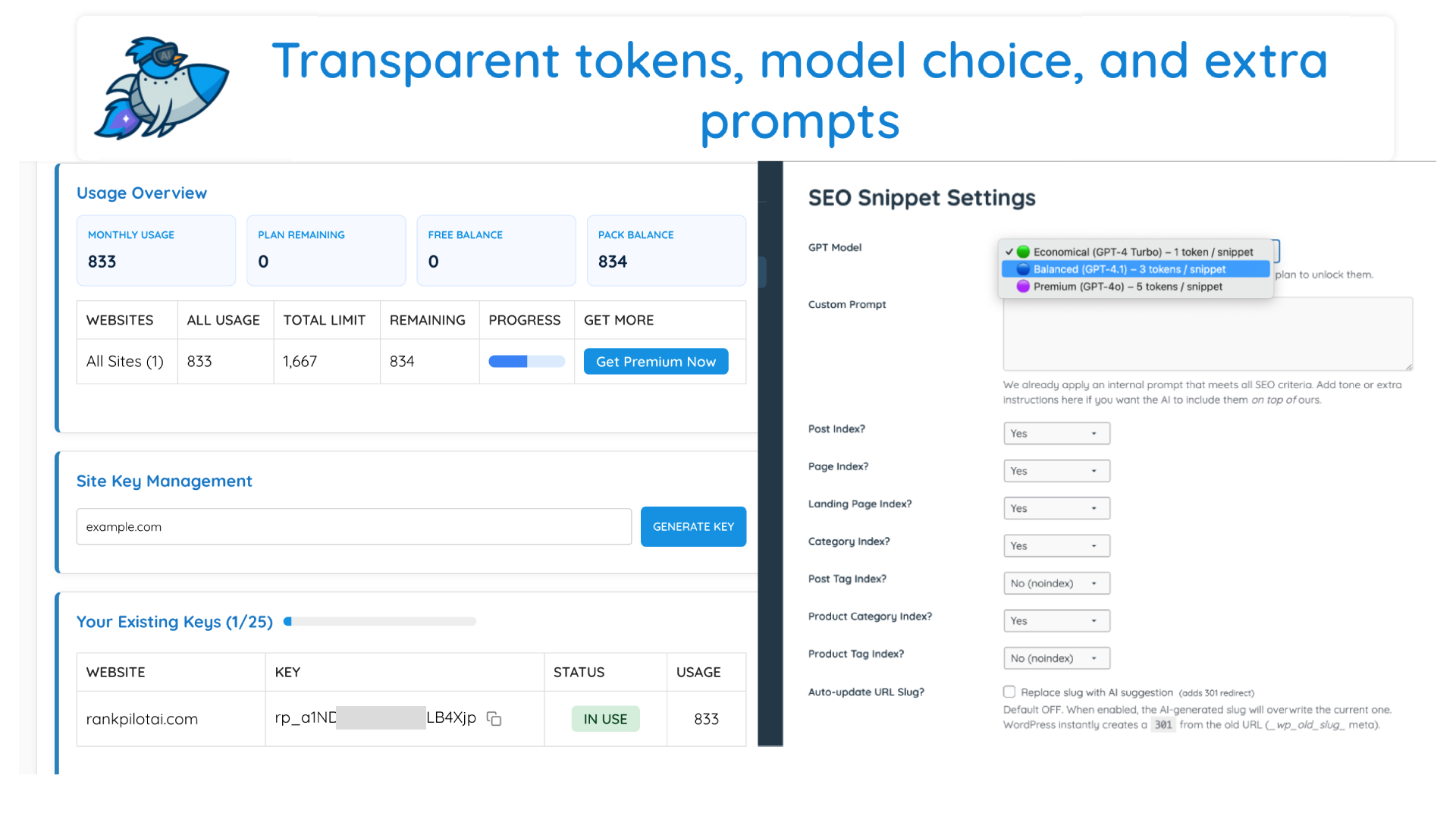 Média RankPilotAI : 3 plugins de référencement WordPress - Extraits de référencement en un clic, texte alternatif en masse et remplissage automatique de Rank Math 6