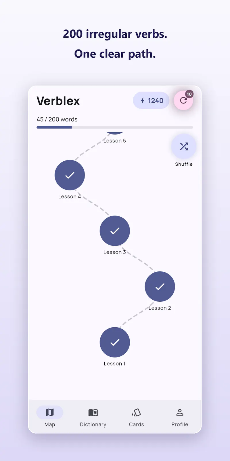 Verblex screenshot 1
